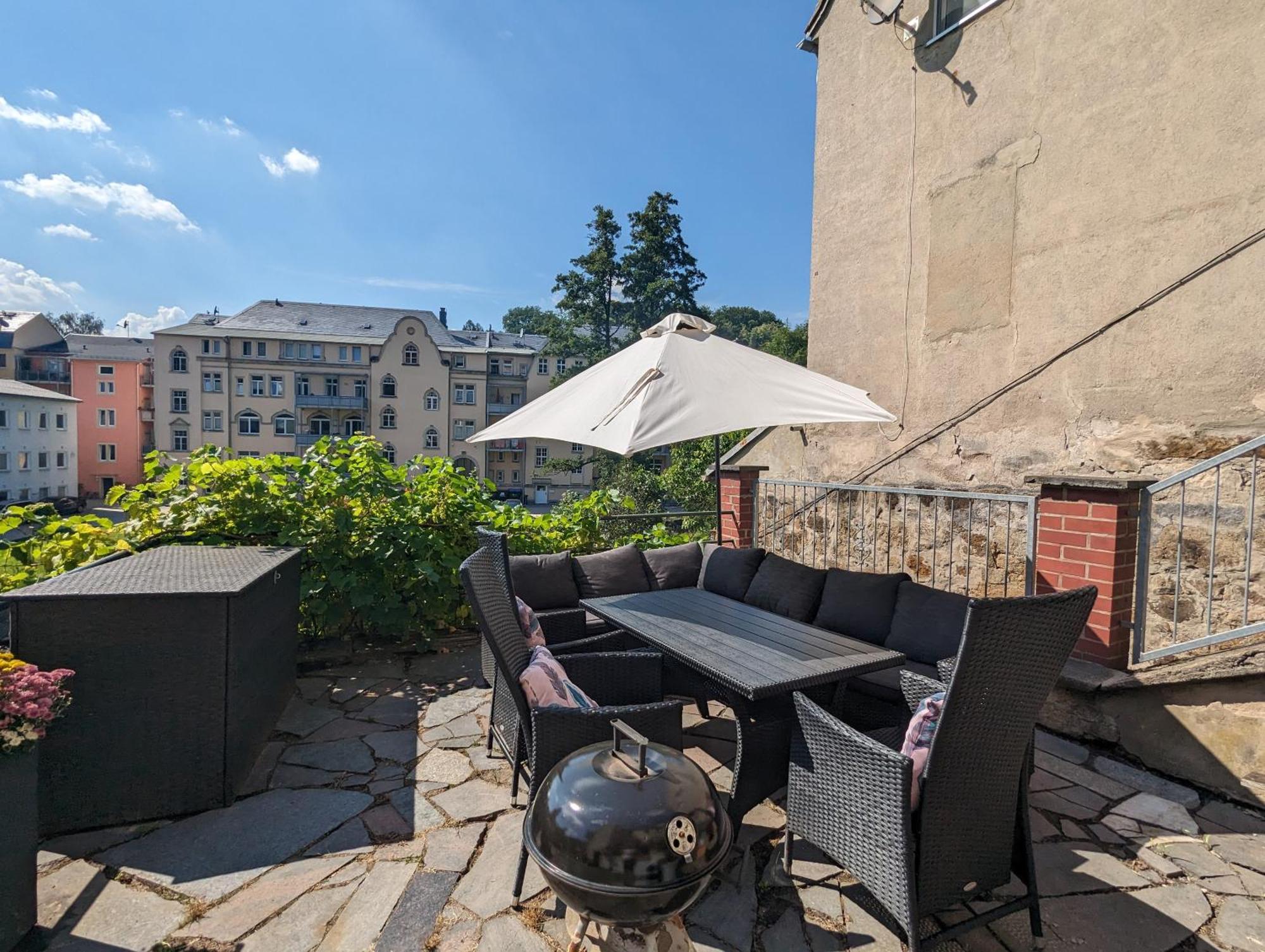F4 - Urlaubsmagie - Grosse Wohnung Fuer Bis Zu 10 Personen Sebnitz Exterior photo