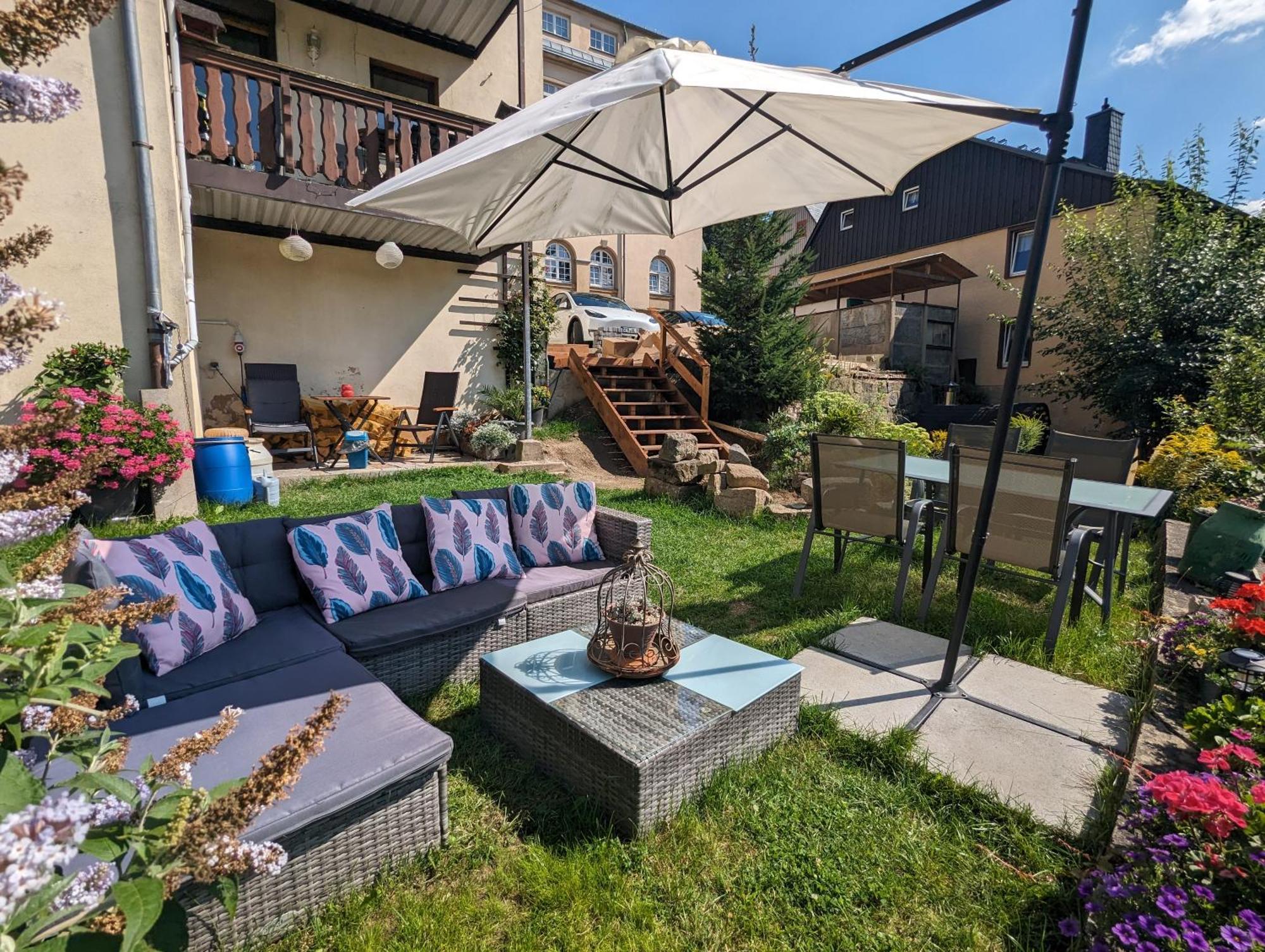 F4 - Urlaubsmagie - Grosse Wohnung Fuer Bis Zu 10 Personen Sebnitz Exterior photo