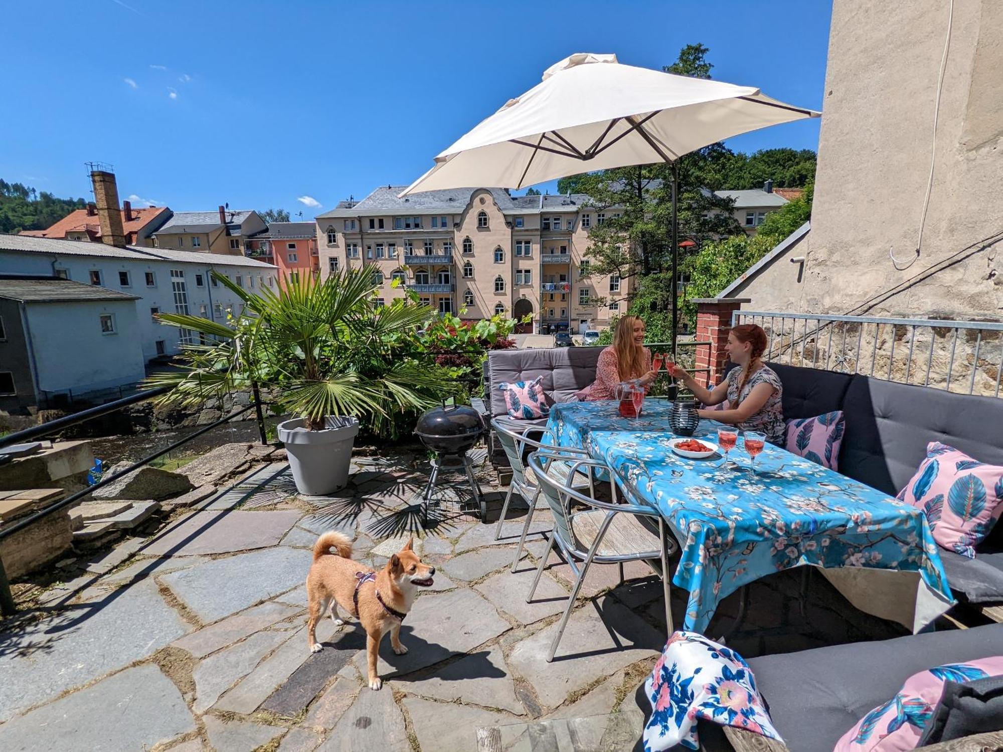 F4 - Urlaubsmagie - Grosse Wohnung Fuer Bis Zu 10 Personen Sebnitz Exterior photo