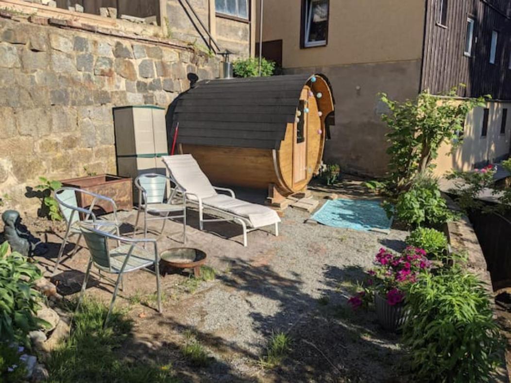 F4 - Urlaubsmagie - Grosse Wohnung Fuer Bis Zu 10 Personen Sebnitz Exterior photo