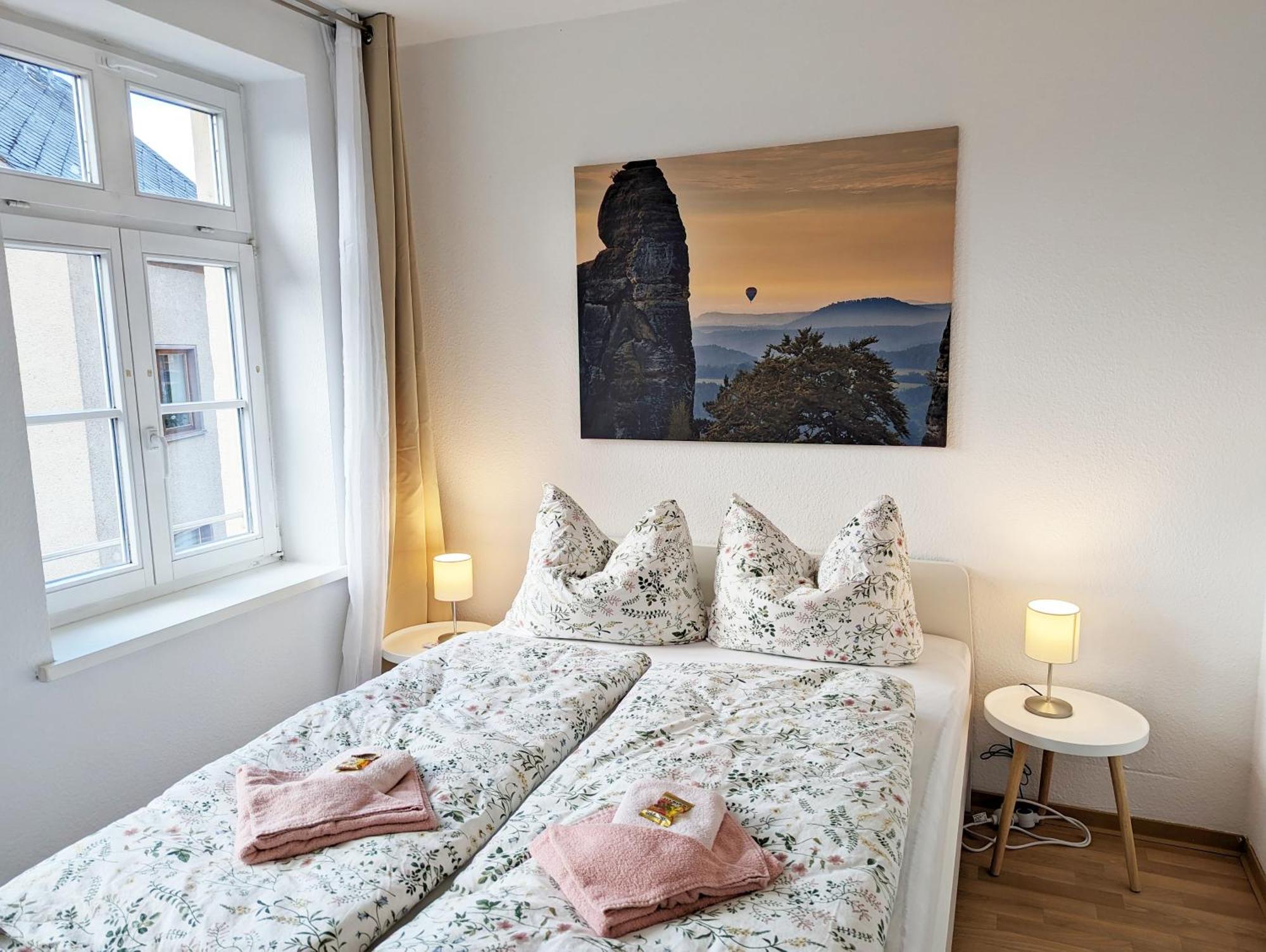 F4 - Urlaubsmagie - Grosse Wohnung Fuer Bis Zu 10 Personen Sebnitz Exterior photo