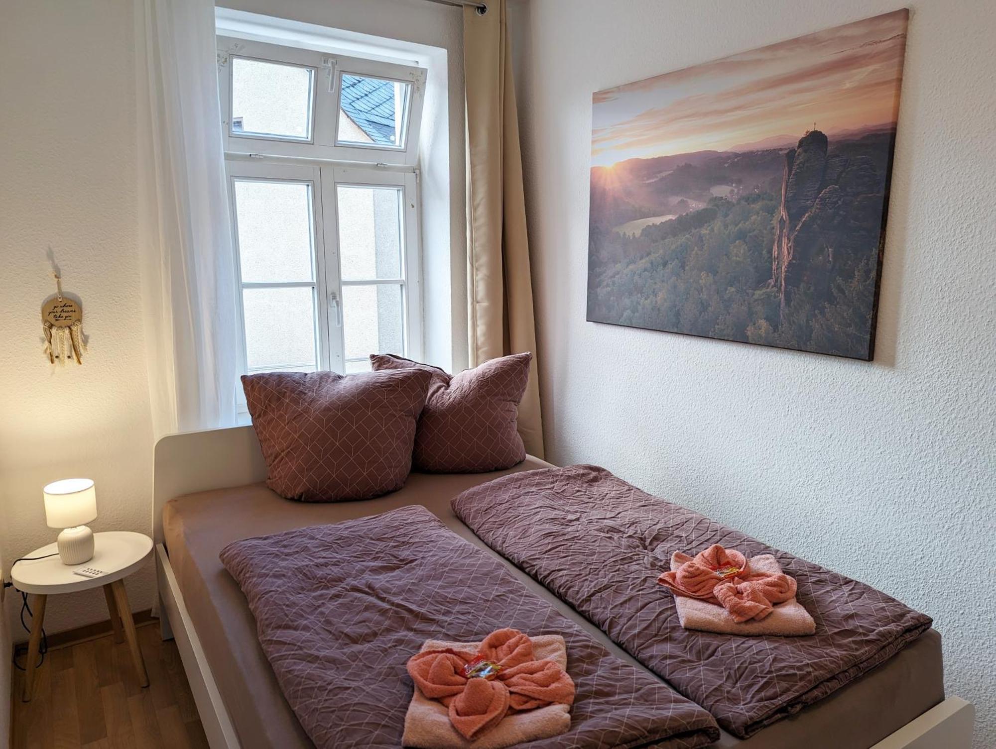 F4 - Urlaubsmagie - Grosse Wohnung Fuer Bis Zu 10 Personen Sebnitz Exterior photo