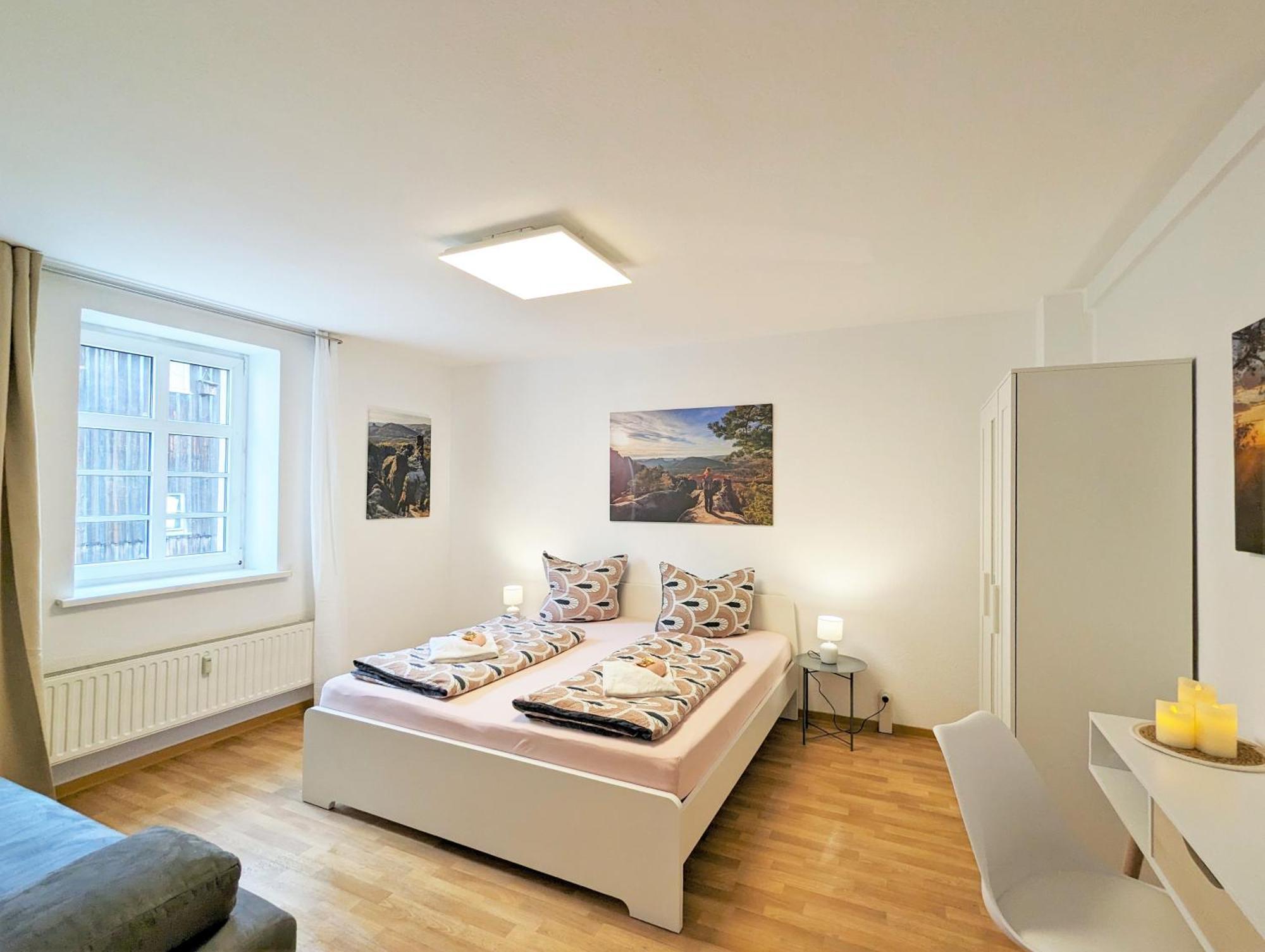 F4 - Urlaubsmagie - Grosse Wohnung Fuer Bis Zu 10 Personen Sebnitz Exterior photo