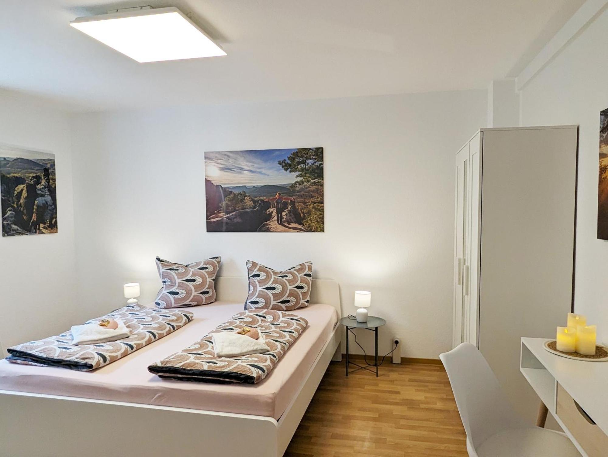F4 - Urlaubsmagie - Grosse Wohnung Fuer Bis Zu 10 Personen Sebnitz Exterior photo