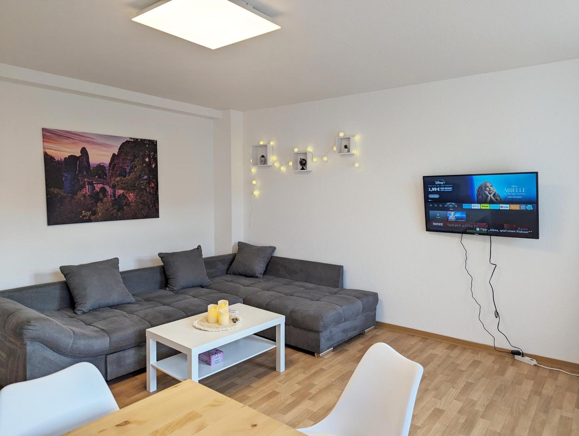 F4 - Urlaubsmagie - Grosse Wohnung Fuer Bis Zu 10 Personen Sebnitz Exterior photo