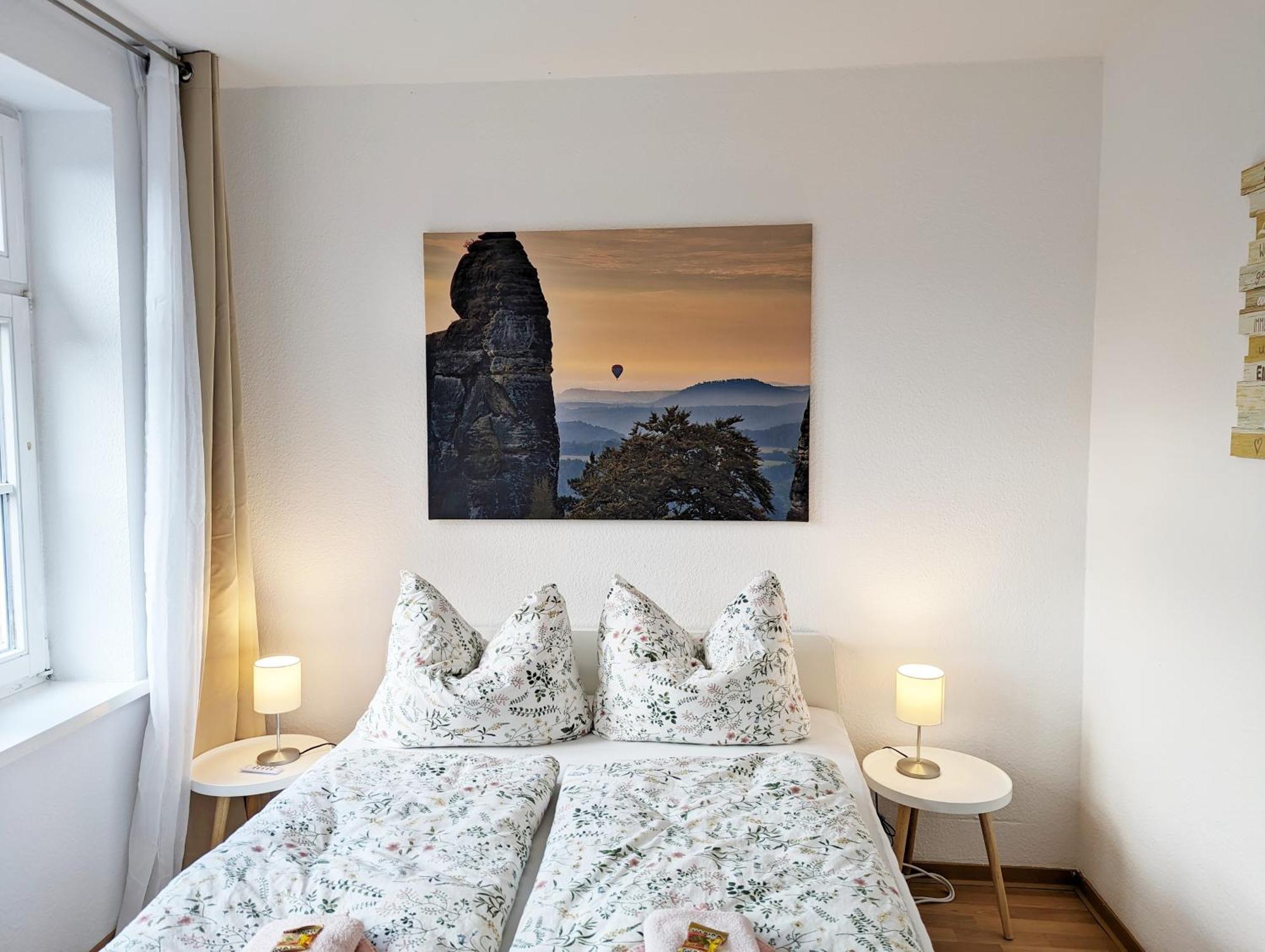 F4 - Urlaubsmagie - Grosse Wohnung Fuer Bis Zu 10 Personen Sebnitz Exterior photo