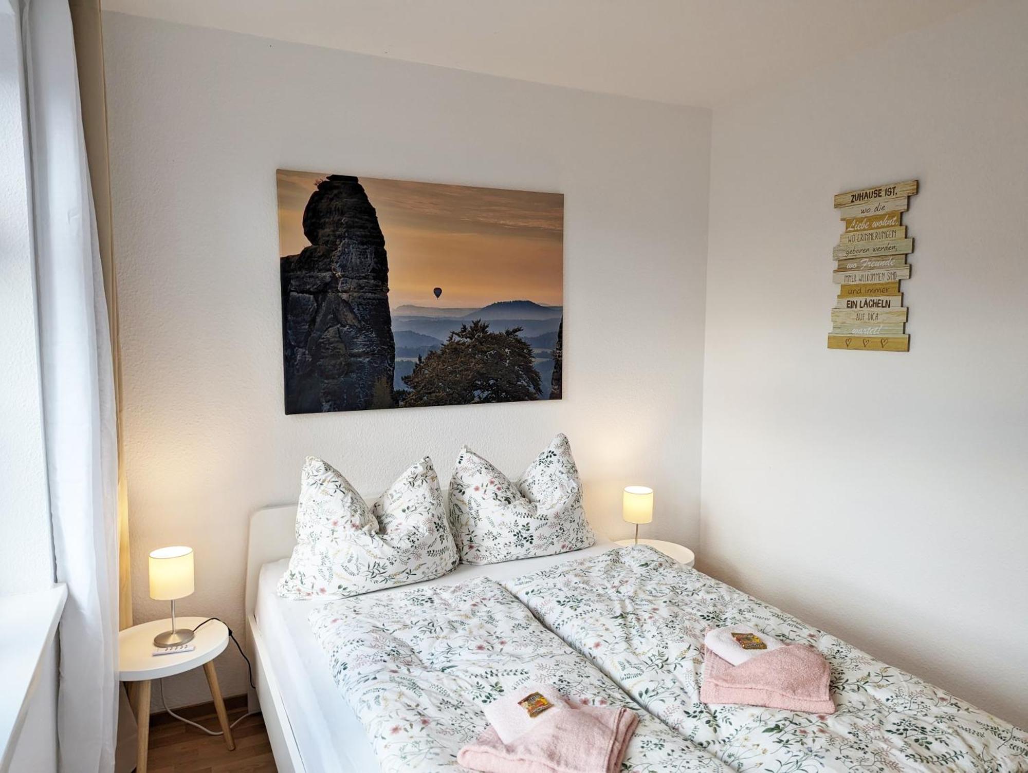 F4 - Urlaubsmagie - Grosse Wohnung Fuer Bis Zu 10 Personen Sebnitz Exterior photo